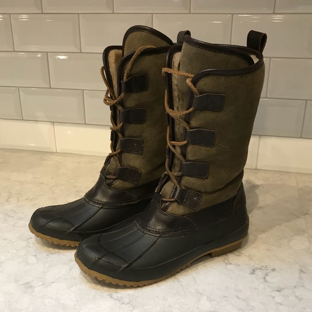 Tory Burch Argyll Shearling-Lined Boot - image 1